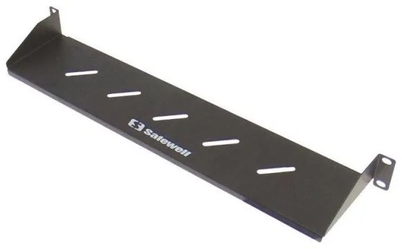Ράφι Rack 2 Σημείων 1U Β10 για Τριγωνικό Rack SW2P1USHELF-100 SFW Top-04.022.0289-Μαύρο 04.022.0289