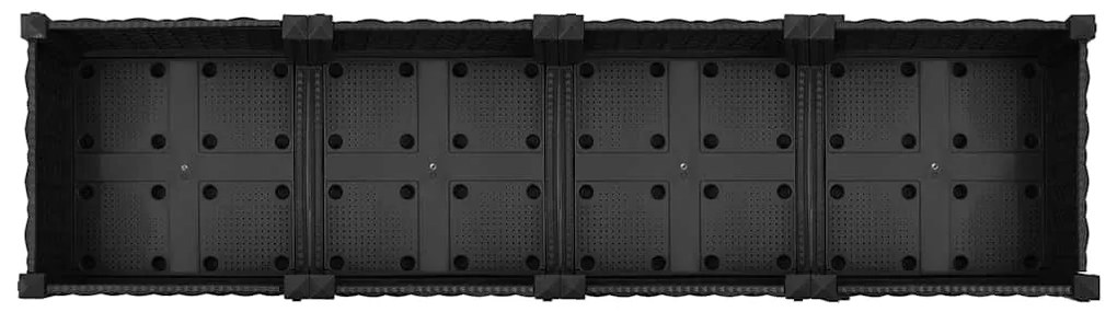 vidaXL Ζαρντινιέρα 160 x 40 x 23 εκ. από Πολυπροπυλένιο