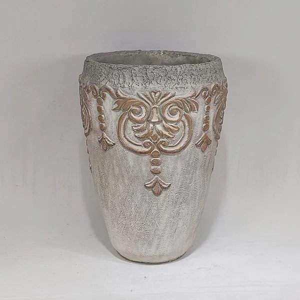 ΒΑΖΟ ΤΣΙΜΕΝΤΕΝΙΟ ΜΠΕΖ 16x16x23.5cm|752-20317