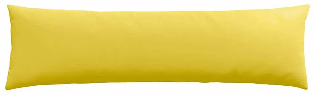 vidaXL Μαξιλάρι Καναπέ 2 pcs Απαλό Κίτρινο 145 x 40 εκ. ύφασμα