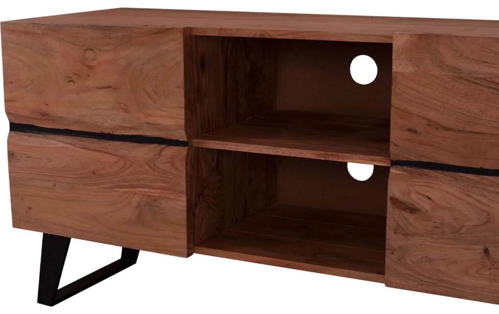 ΕΠΙΠΛΟ TV ALICIA ΜΑΣΙΦ ΞΥΛΟ ΑΚΑΚΙΑΣ ΦΥΣΙΚΟ HM8174.11 130x43x66Y εκ.