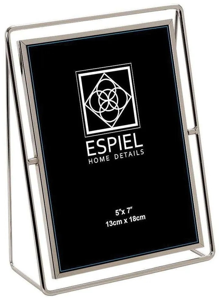Κορνίζα FAM301 13x18cm Silver Espiel Μέταλλο