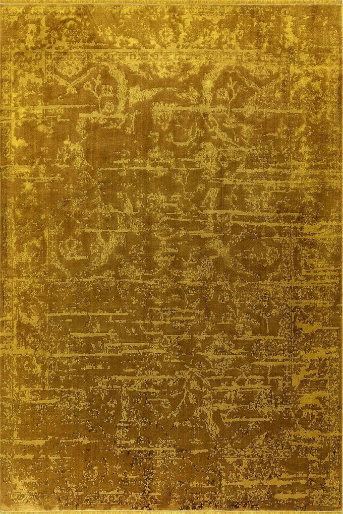 Χαλί Zehraya ZE09 Abstract Gold Asiatic London 160X230cm