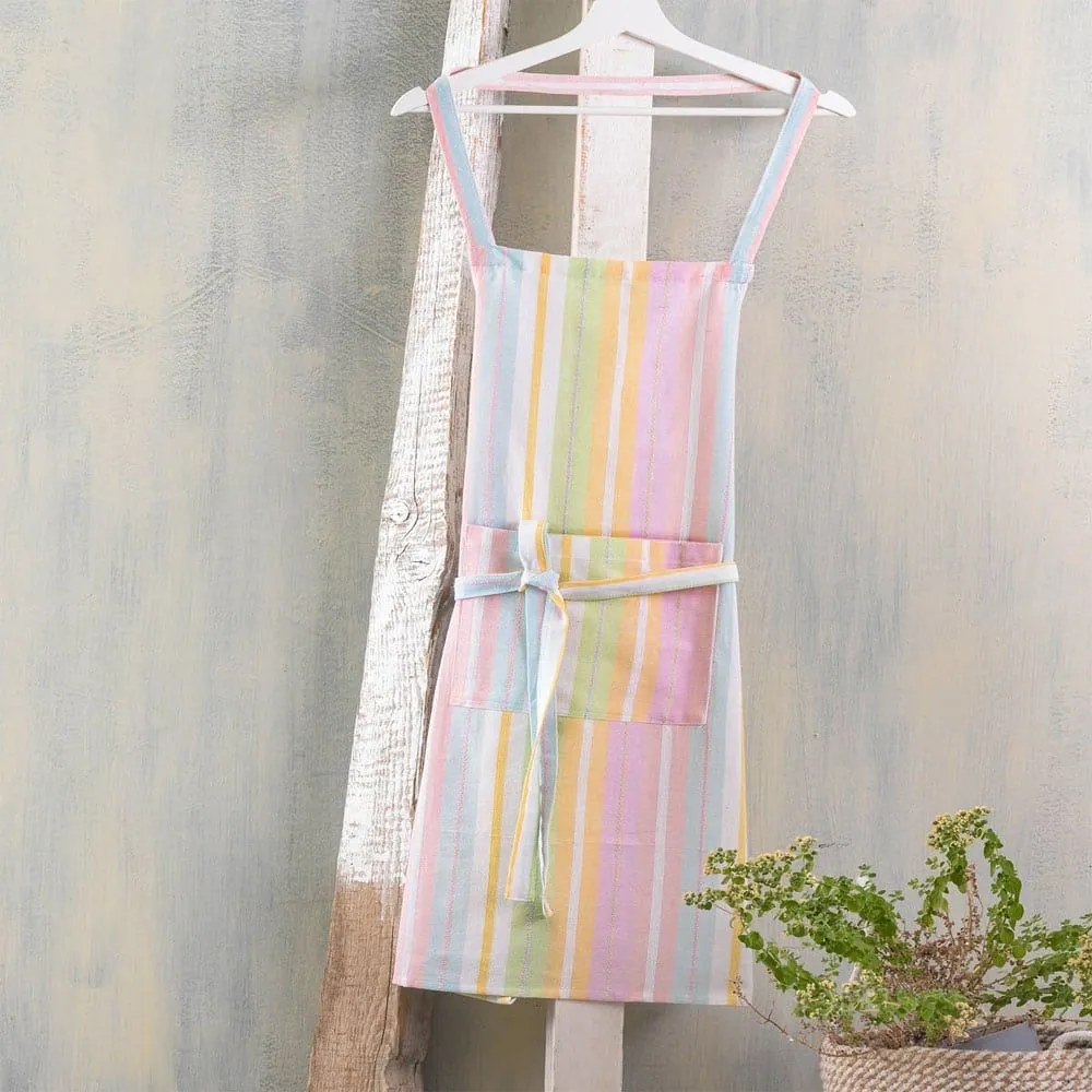 Ποδιά Κουζίνας Ολόσωμη Nelie Multi Ρυθμός 100% Cotton