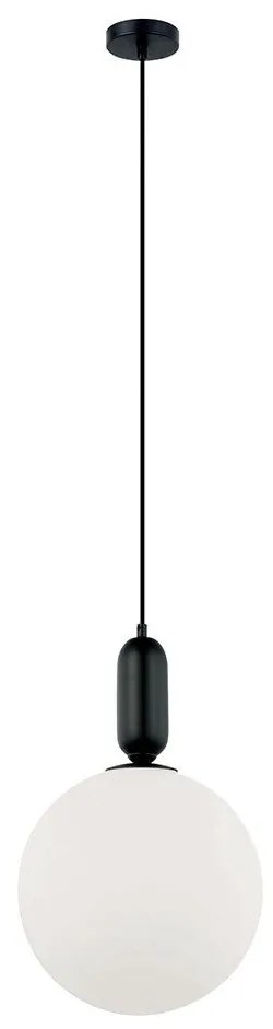 Φωτιστικό Οροφής Neptune 4230601 Black Viokef Glass