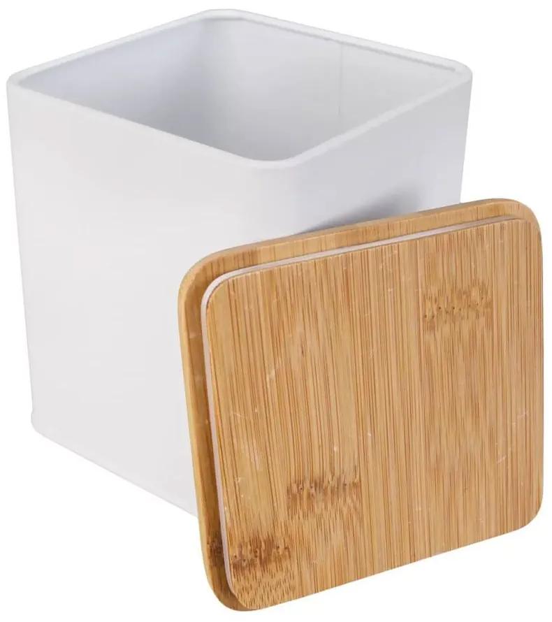 Κουτί Αποθήκευσης Cassone M 11x14cm White Kleine Wolke Μέταλλο,Bamboo