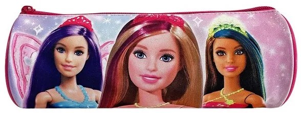 Κασετίνα Βαρελάκι 23x8εκ. Barbie 50-2811