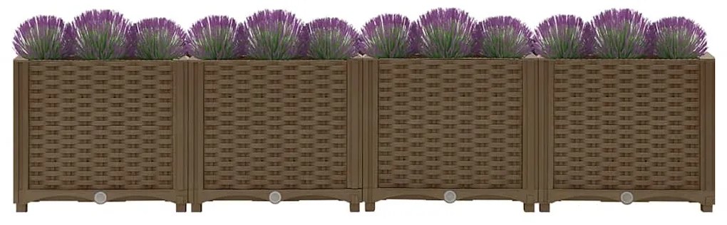 vidaXL Υπερυψωμένο Κρεβάτι 160x40x38 εκ. από Πολυπροπυλένιο