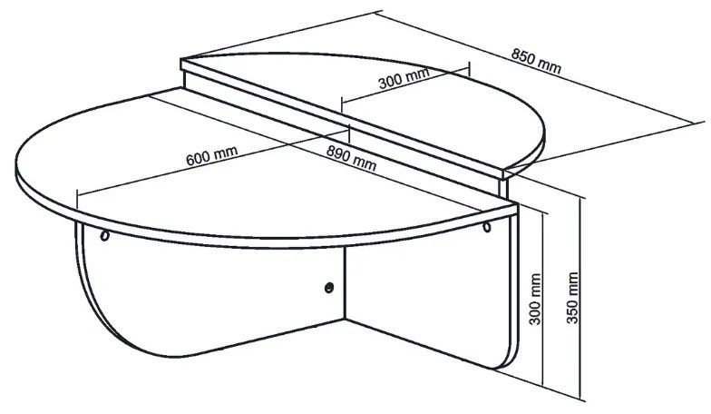 ΤΡΑΠΕΖΑΚΙ ΣΑΛΟΝΙΟΥ NILVIA MEGAPAP ΧΡΩΜΑ SAPPHIRE OAK Ø85X35ΕΚ.