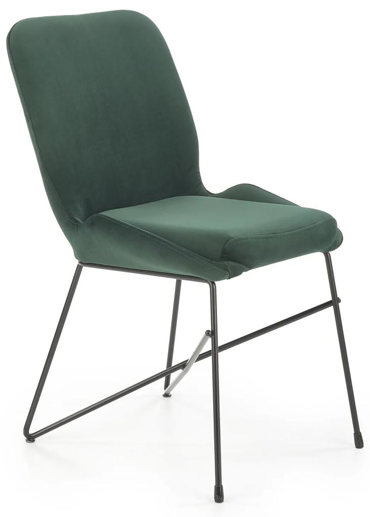 60-22232 K454 chair color: dark green DIOMMI V-PL-K/454-KR-C.ZIELONY, 1 Τεμάχιο