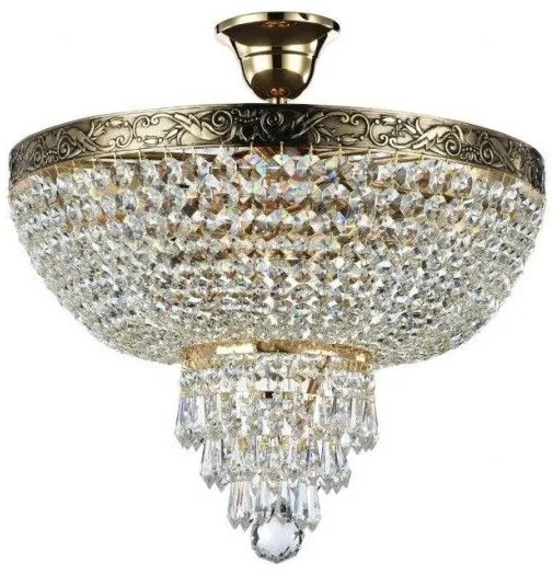 Φωτιστικό Οροφής Palace DIA890-CL-05-G με κρύσταλλα Maytoni DIA890-CL-05-G Χρυσό