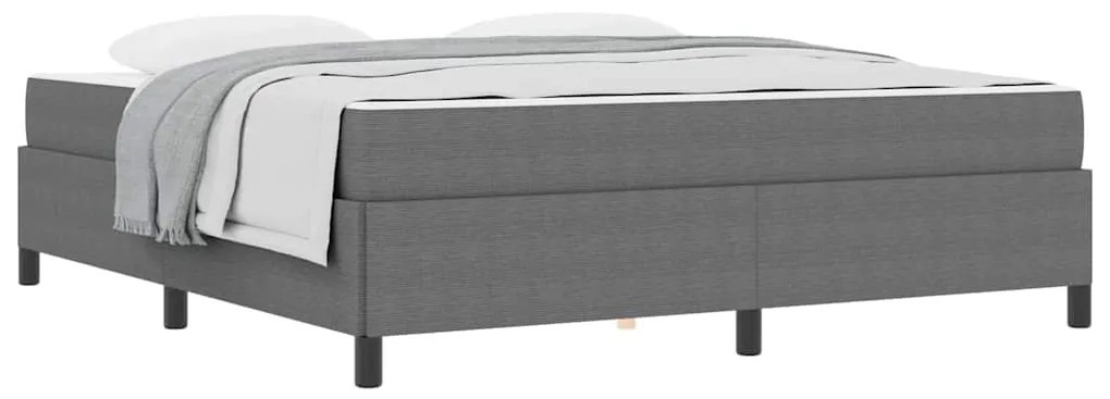 vidaXL Σκελετός Κρεβατιού Ανοιχτό γκρι 180 x 200 cm Βελούδο