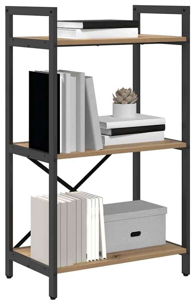 vidaXL Ράφι Βιβλίων Artisan Oak 56 x 34 x 96 εκ Επεξεργασμένο ξύλο