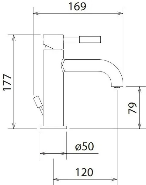 Μπαταρία νιπτήρος LaTorre New Tech II-Inox