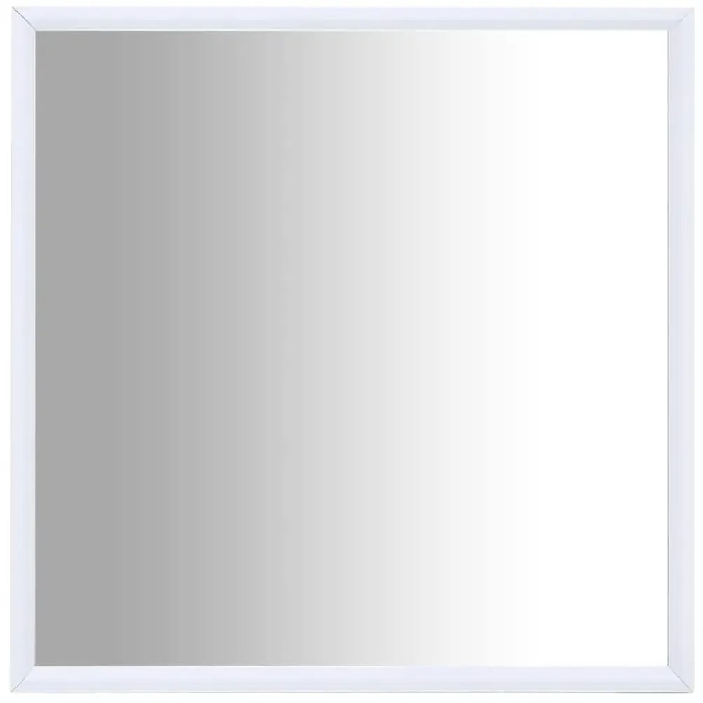 vidaXL Καθρέφτης Λευκός 40 x 40 εκ.