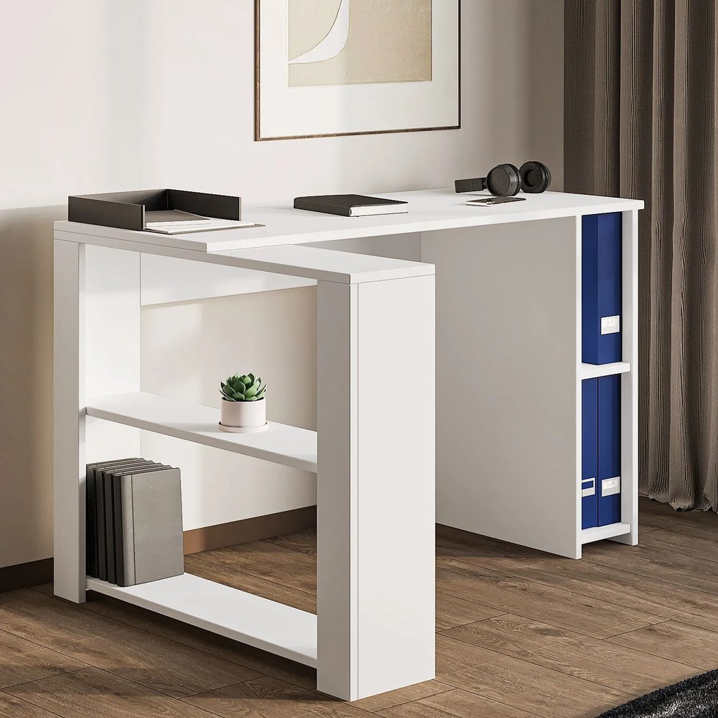 Γραφείο Λευκό NUPOCA 120x90x75
