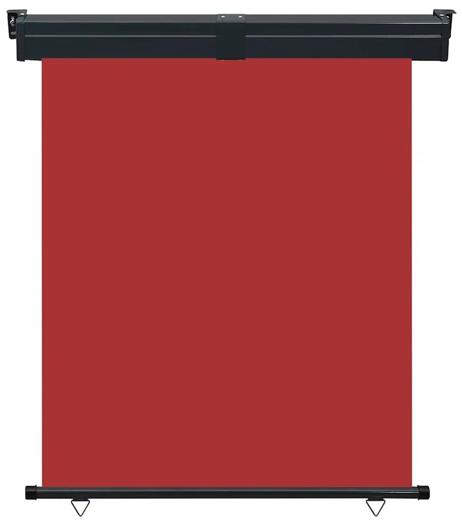 vidaXL Σκίαστρο Βεράντας Πλαϊνό Κόκκινο 145 x 250 εκ.