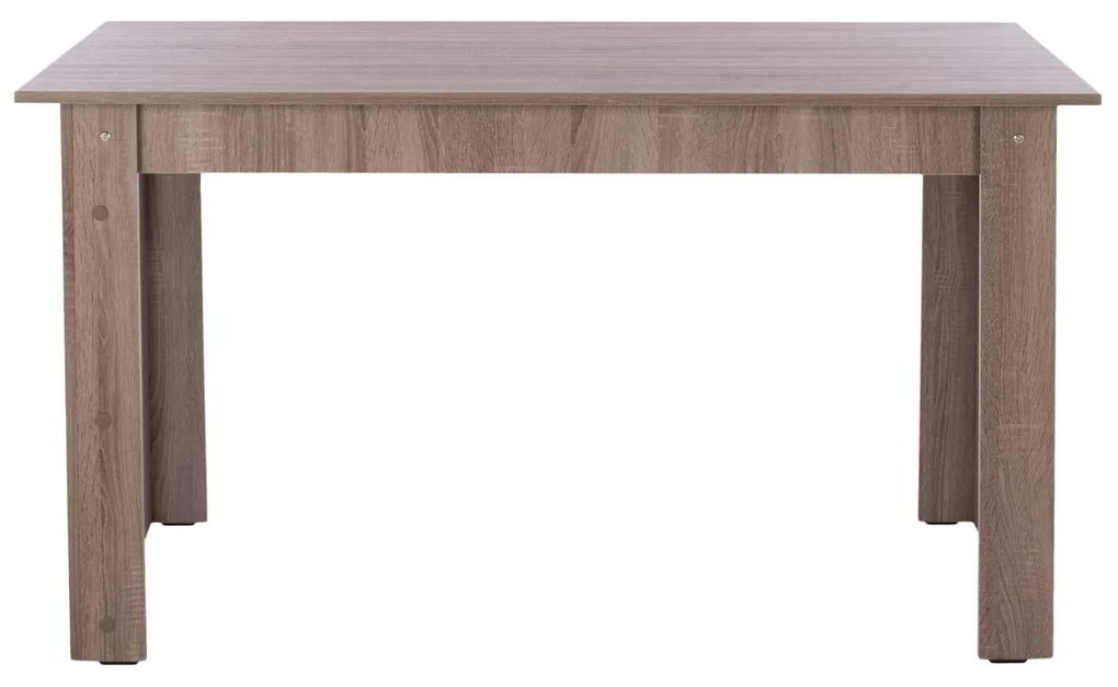 ΤΡΑΠΕΖΙ ΚΟΥΖΙΝΑΣ KELVIN, 140x80x77Υ εκ., SONAMA OAK TRUFFLE, HM2429.05