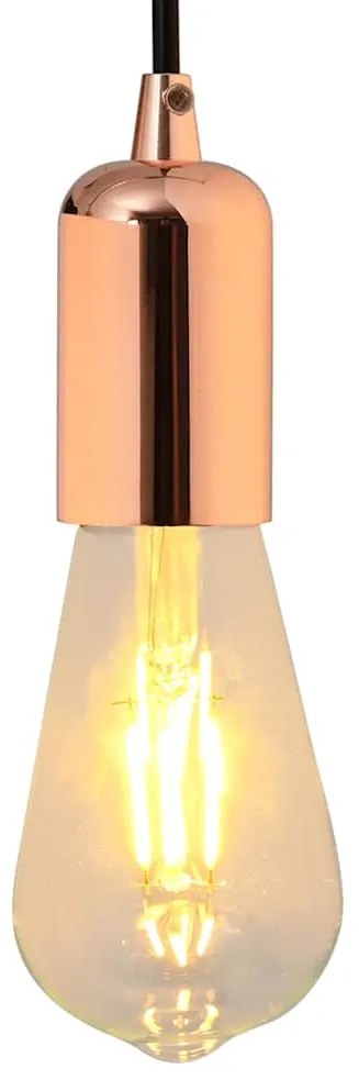 vidaXL Λαμπτήρες 2 τεμάχια Rose Gold E27