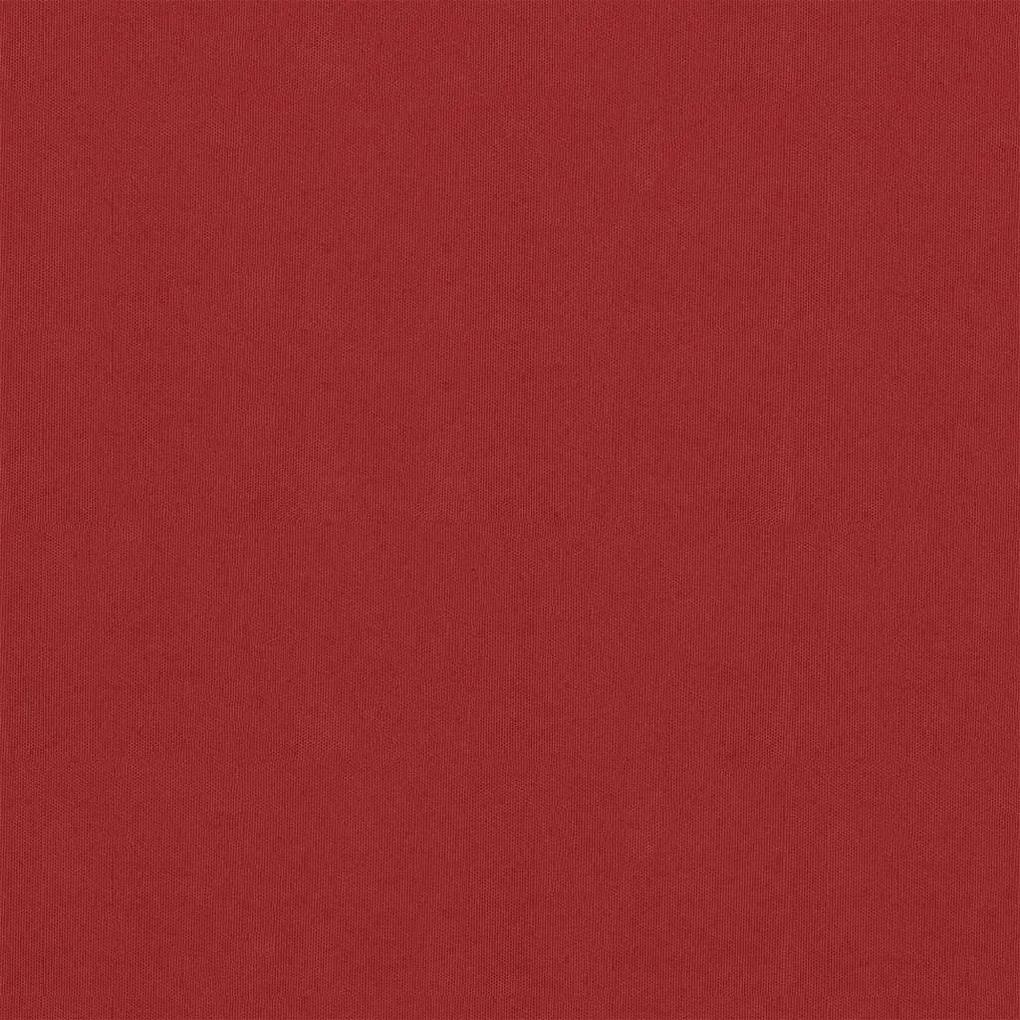 Διαχωριστικό Βεράντας Κόκκινο 120 x 300 εκ. Ύφασμα Oxford - Κόκκινο