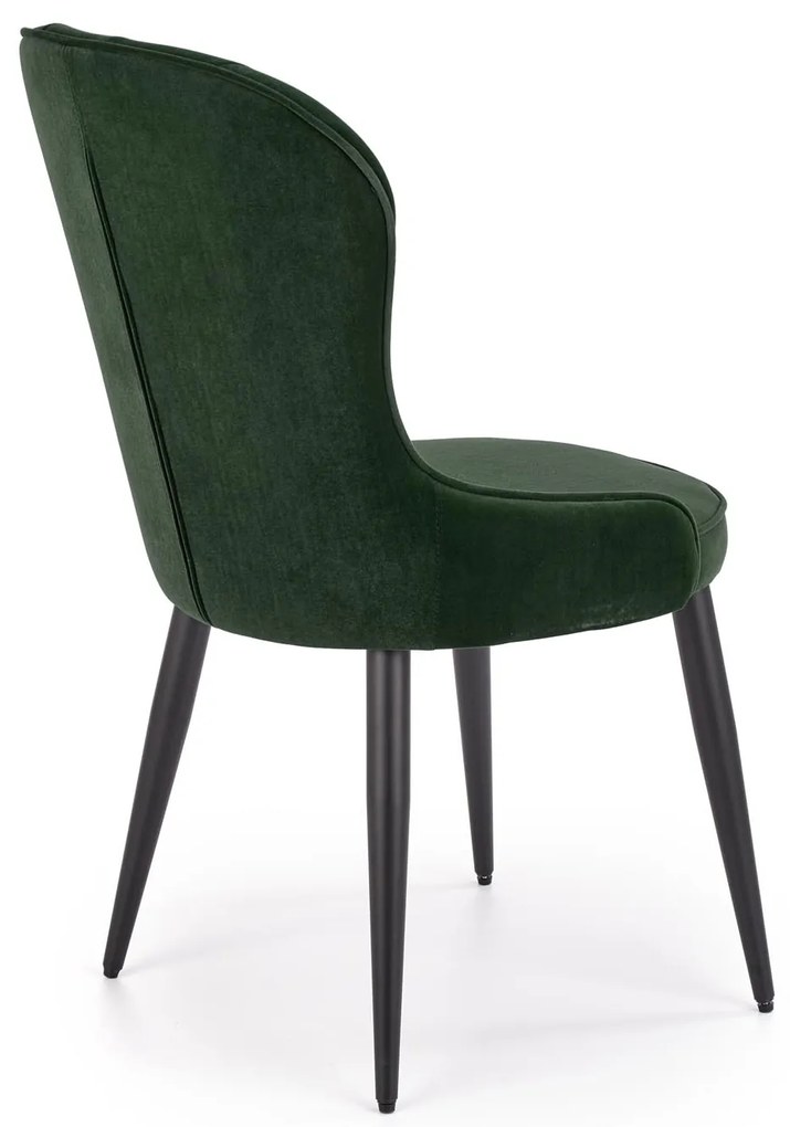 K366 chair, color: dark green DIOMMI V-CH-K/366-KR-C.ZIELONY