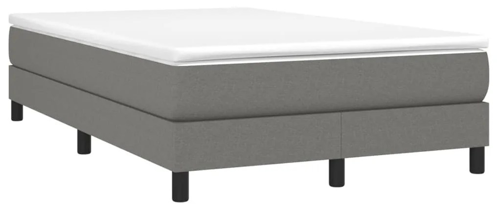 ΠΛΑΙΣΙΟ ΚΡΕΒΑΤΙΟΥ BOXSPRING ΣΚΟΥΡΟ ΓΚΡΙ 120X200 ΕΚ. ΥΦΑΣΜΑΤΙΝΟ 3120501