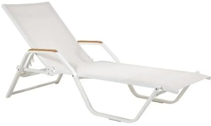 Ξαπλώστρα Majorca/W 01-00-398 70x198x33/50cm White