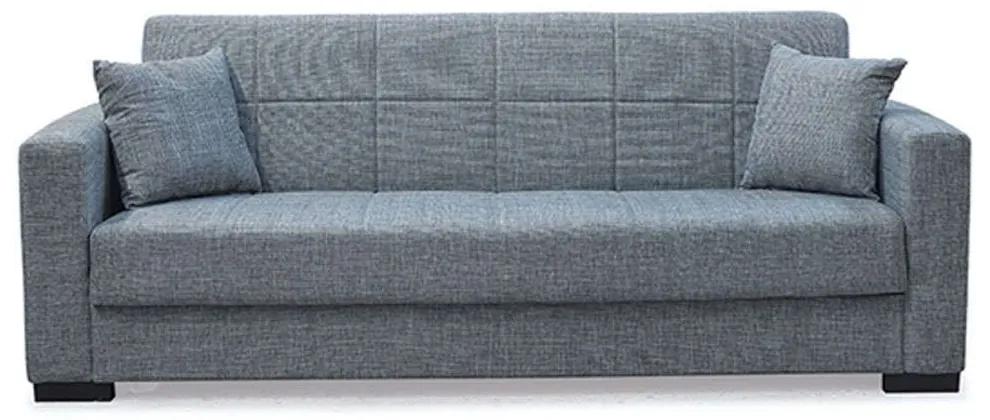 Καναπές-Κρεβάτι Τριθέσιος Rover 40.0107 220x77x88cm Grey