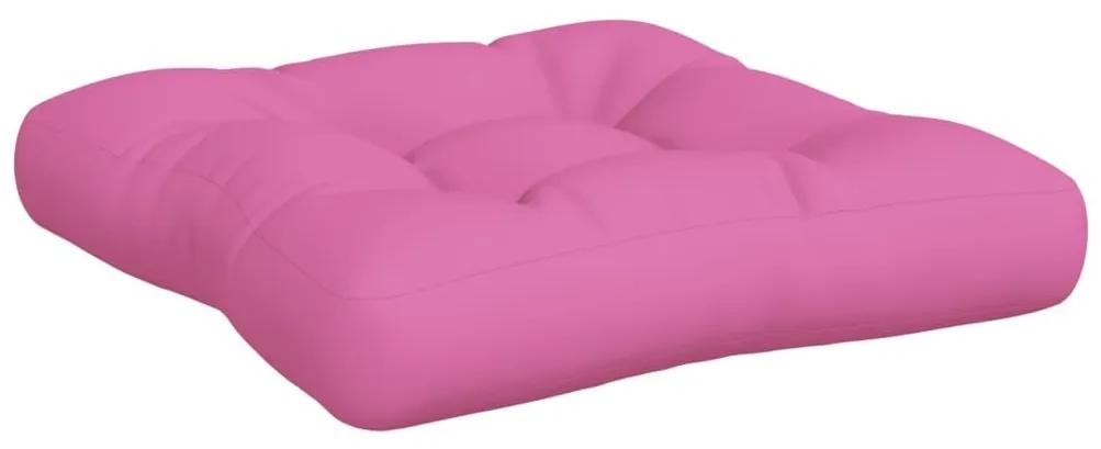 Μαξιλάρια Παλέτας 2 τεμ. Ροζ από Ύφασμα Oxford - Ροζ