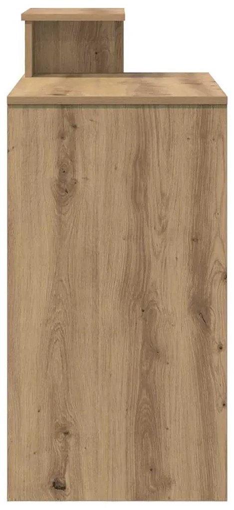 vidaXL Γραφείο Artisan Oak 106 x 40 x 88.5 εκ Επεξεργασμένο ξύλο