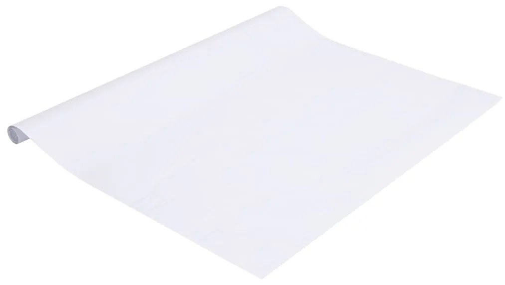 vidaXL Μεμβράνη Παραθύρου Ματ Λευκό 60x2000 εκ. PVC