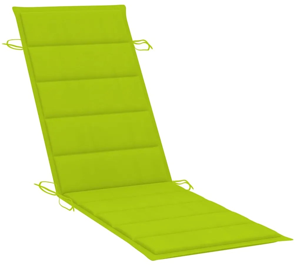 vidaXL Ξαπλώστρες 2 τεμ. από Μασίφ Ξύλο Ακακίας με Μαξιλάρια