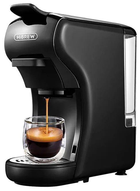 HiBREW Καφετιέρα για Κάψουλες H1A 3σε1 19bar (Μαύρο)