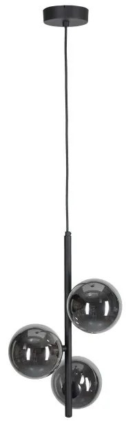 Κρεμαστό Φωτιστικό Οροφής 3xG9 6W IP20 Estera TK Lighting-5767-Μαύρο 5767