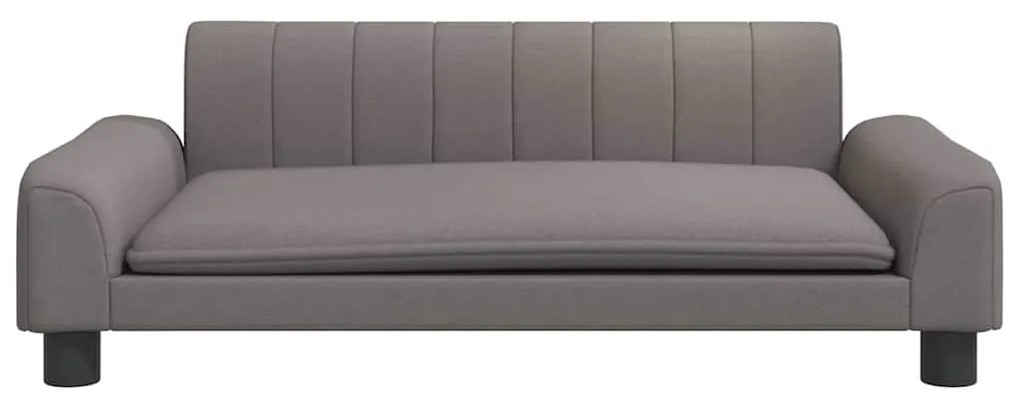 vidaXL Καναπές Παιδικός Taupe 90 x 53 x 30 εκ. από Ύφασμα
