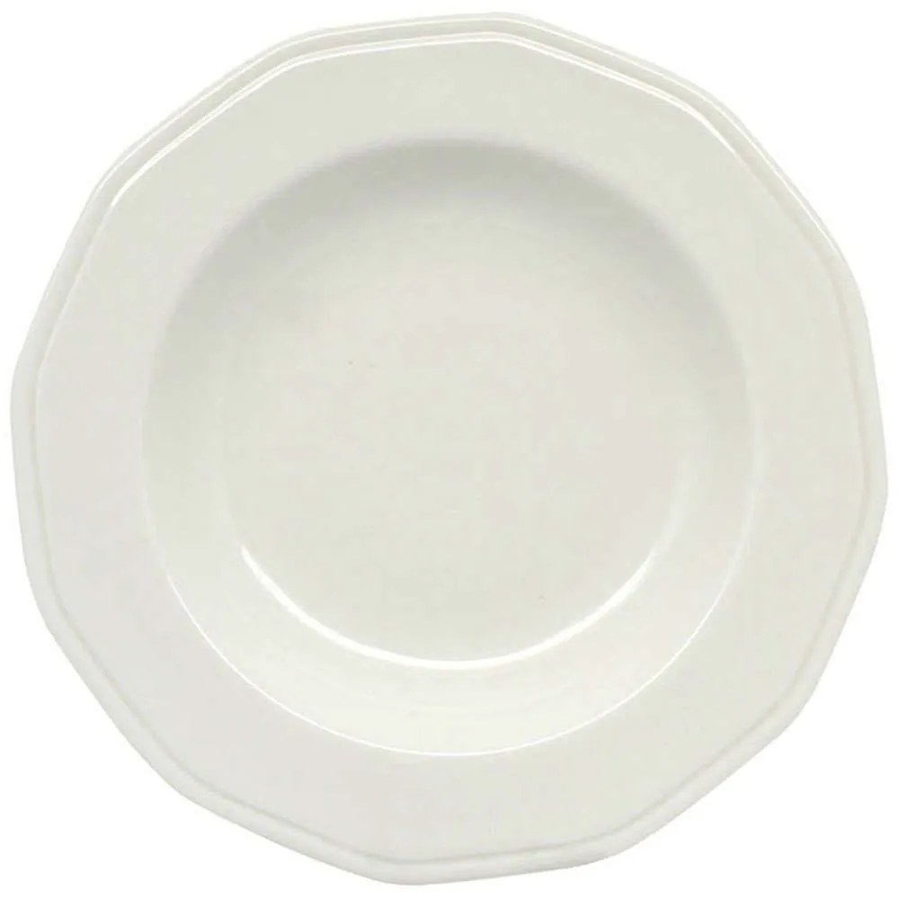 Πιάτο Βαθύ Premium Classic 8253-03 23cm Ecru Ankor Porcelain