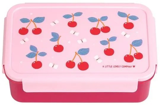 A Little Lovely Company Δοχείο Φαγητού 1.2L 22x7x14.5cm Cherries BBCHPI78
