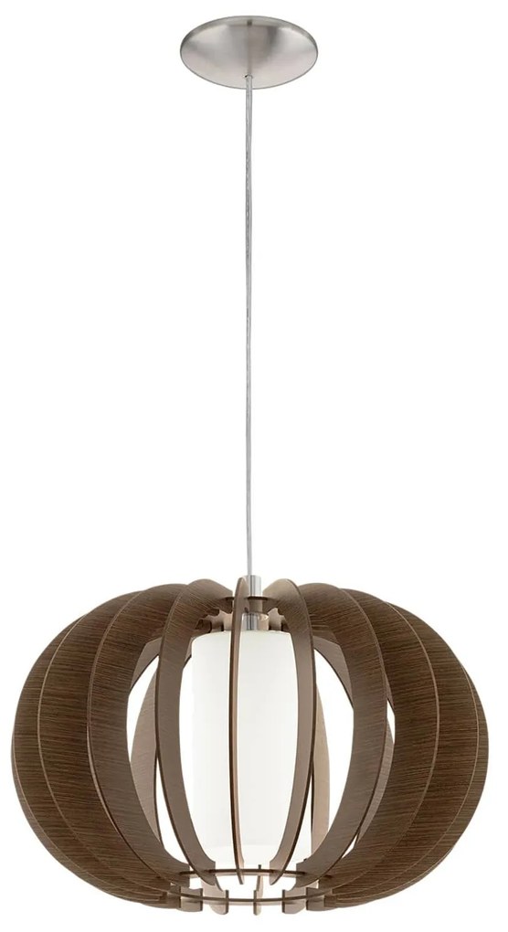 Φωτιστικό Οροφής Stellato 3 95591 Brown Eglo Metal,Wood