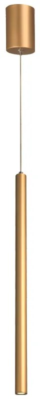 Φωτιστικό Κρεμαστο Aca RA31LEDP60GD FINO Χρυσό Χρώμα (Gold Coloured) 3000K