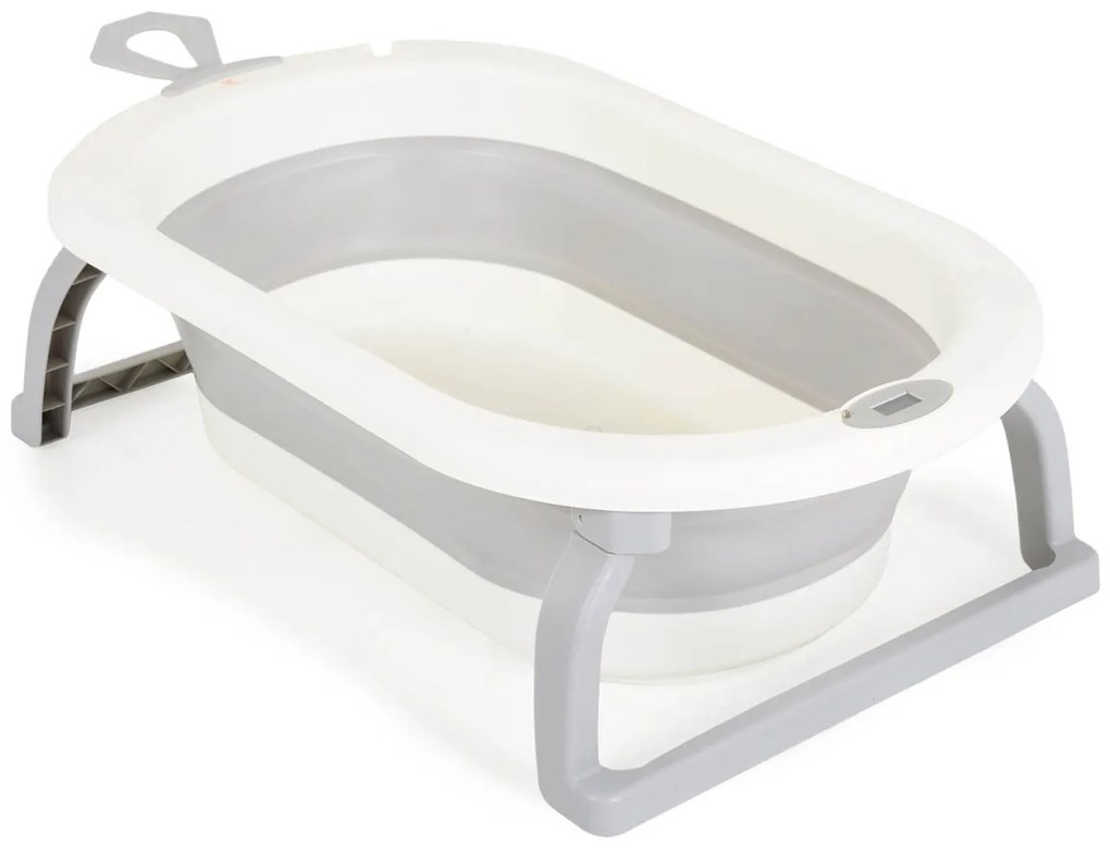 Πτυσσόμενο Μπανάκι Μωρού Cangaroo Terra Grey