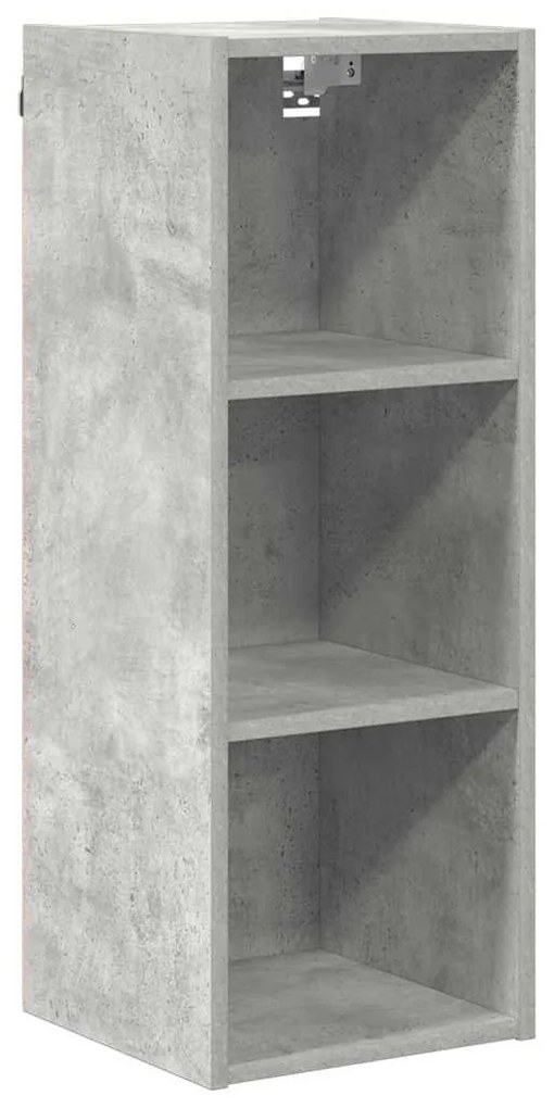 vidaXL Κρεμαστό ντουλάπι Σκυρόδεμα Γκρι 30 x 29,5 x 80 εκ.