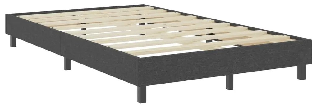 Πλαίσιο Κρεβατιού Boxspring Γκρι 120 x 200 εκ. Υφασμάτινο - Γκρι