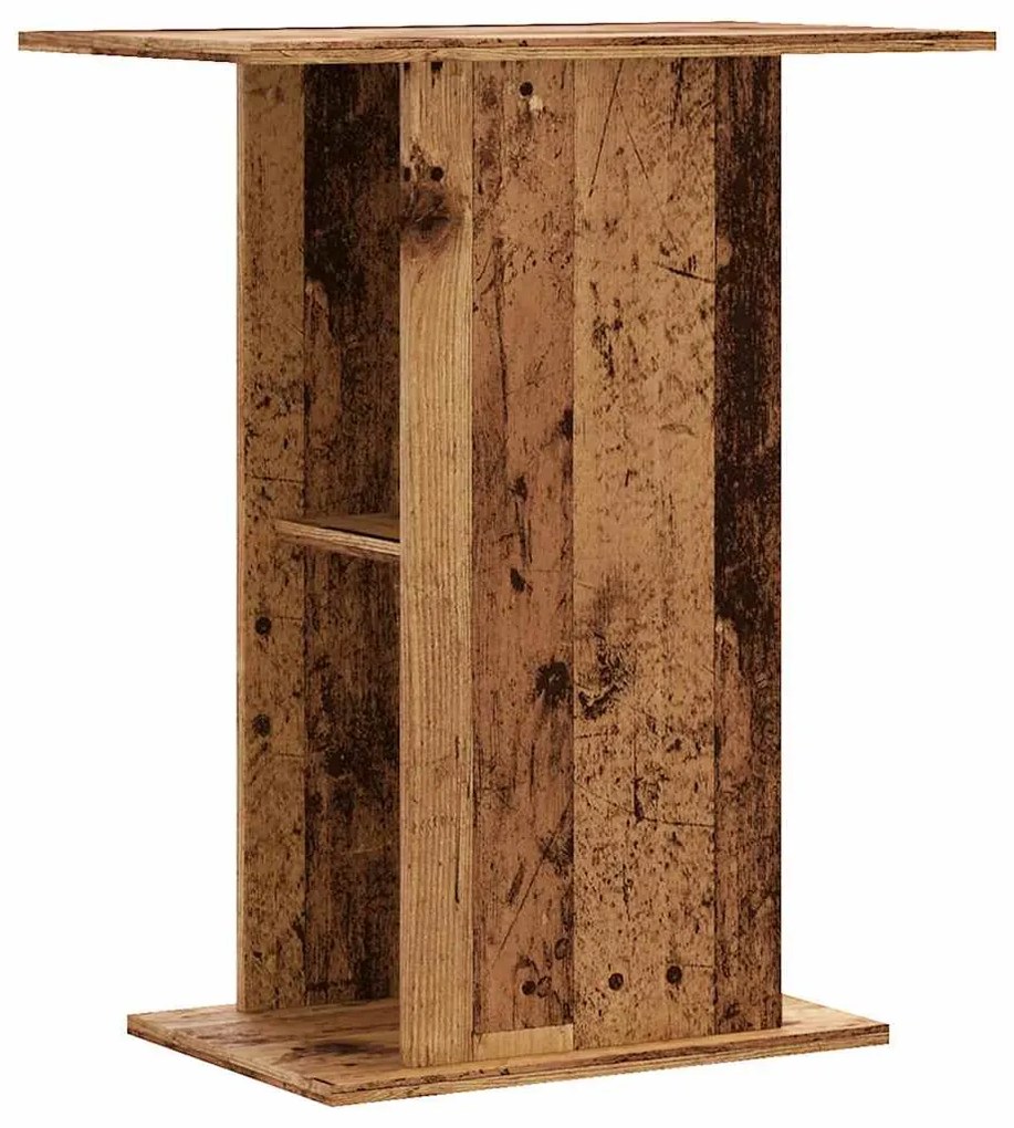 vidaXL Βάση Ενυδρείου Όψη Παλαιού Ξύλου 36x60,5x72,5 εκ. Επεξ. Ξύλο