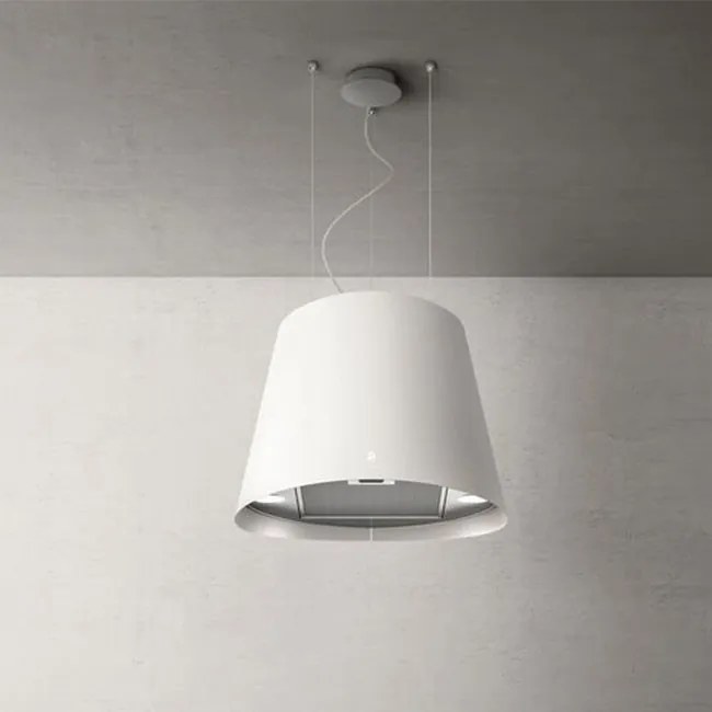 Elica Juno WH/F/50 Απορροφητήρας Νησίδα Ανακύκλωσης 50cm Λευκός