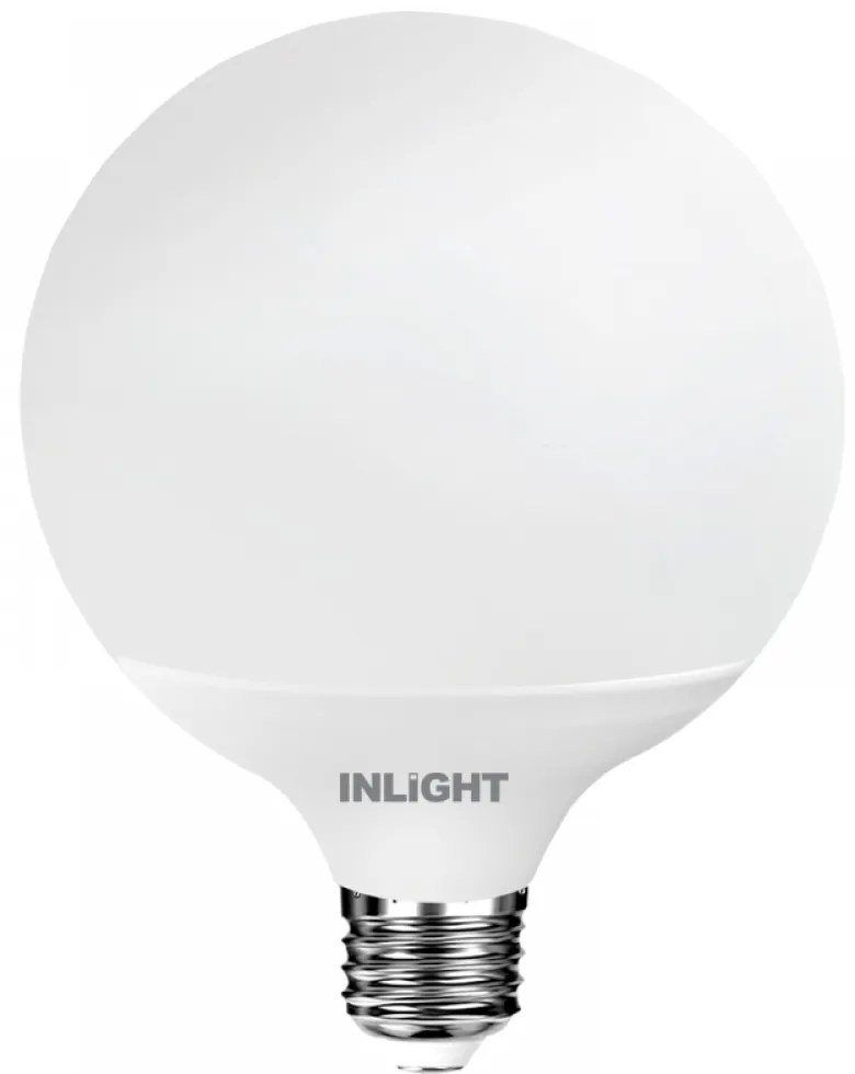 InLight E27 LED G120 18,5watt 3000K Θερμό Λευκό 7.27.18.14.1