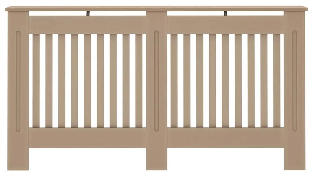 vidaXL Κάλυμμα Καλοριφέρ 152 x 19 x 81,5 εκ. από MDF