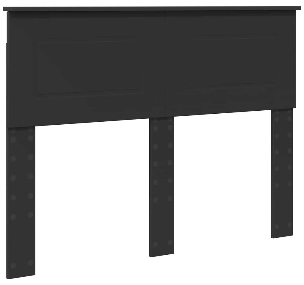 vidaXL Σκελετός Κρεβατιού Μαύρο 120 x 200 cm Μηχανήματος Ξύλο