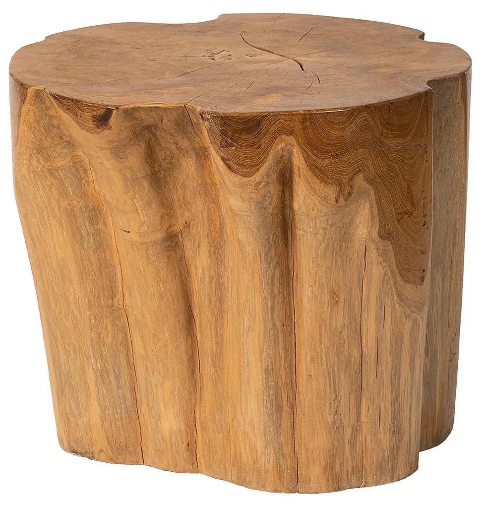 Side Table S Line 54cm X Ø61cm βοηθητικό κορμός μασίφ SS273-00N3