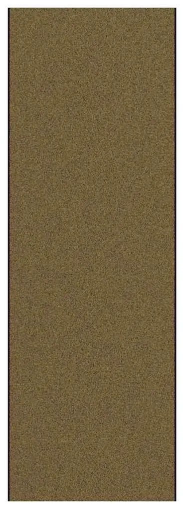 vidaXL Χαλάκι Εξώπορτας Καφέ και Μαύρο 120 x 350 εκ Πολυαμίδιο και PVC