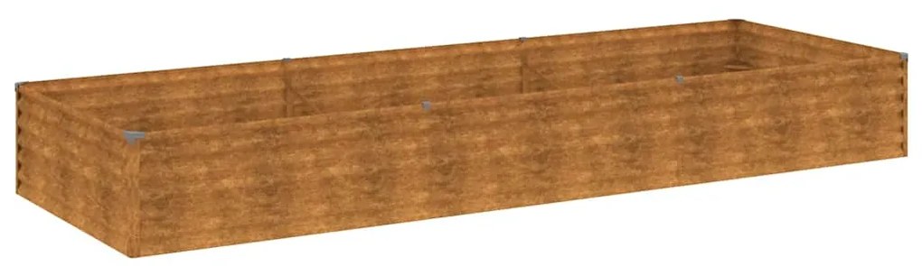 vidaXL Ζαρντινιέρα 291 x 100 x 36 εκ. από Ατσάλι Σκληρυθέν στον Αέρα